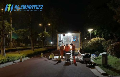 江阴南闸管道光固化修复